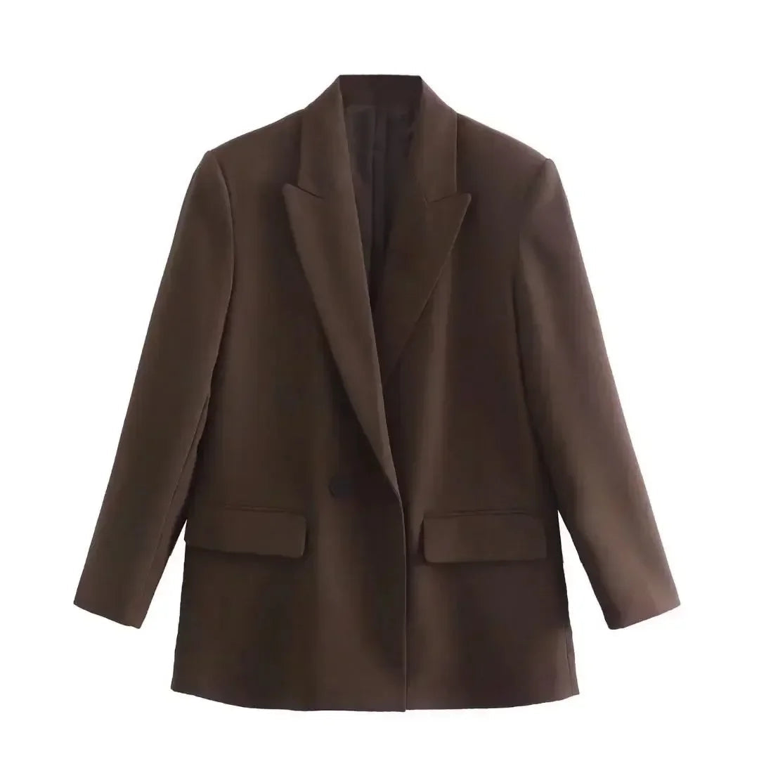 Dames Zwarte Blazer Katoen Tijdloos en Chic 10