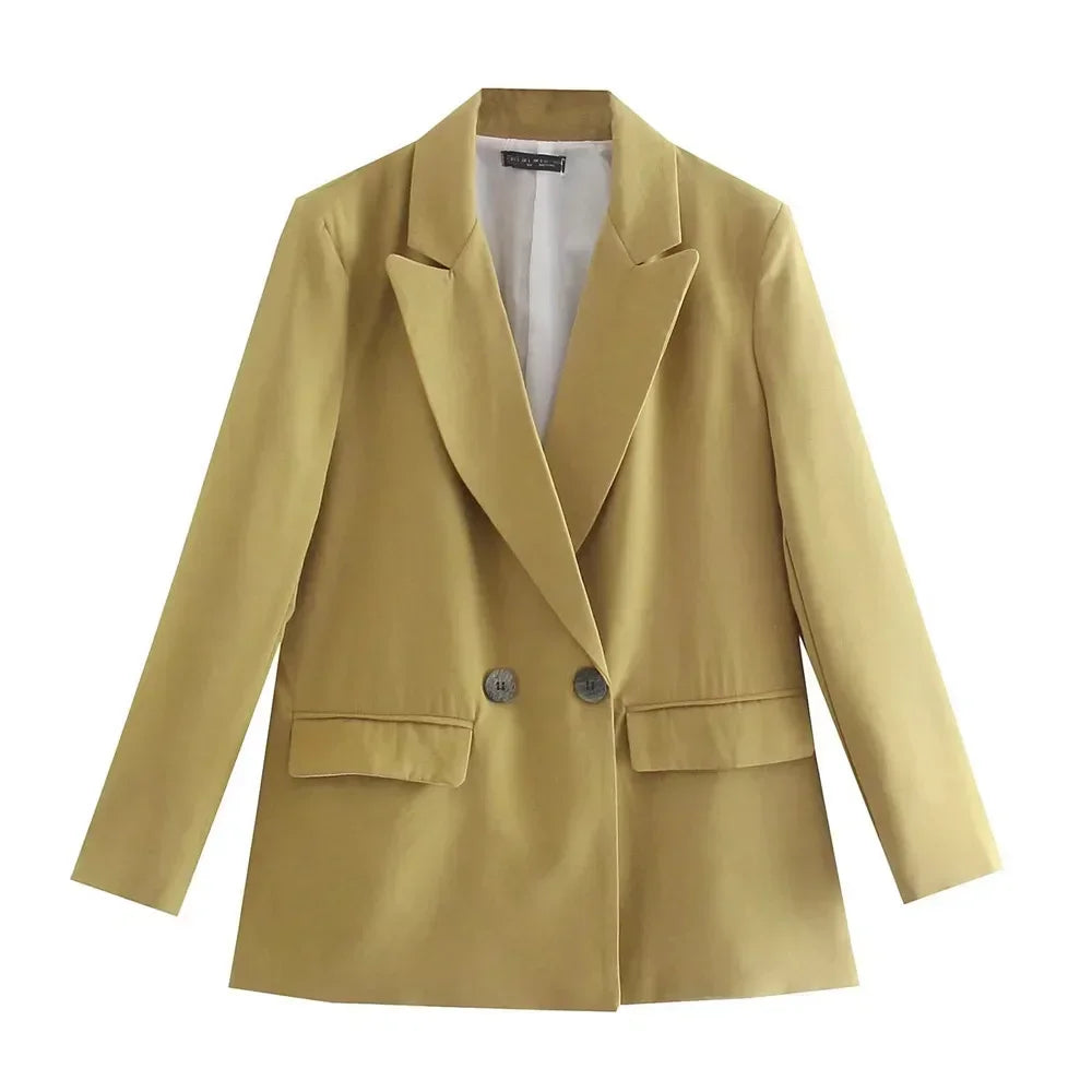 Dames Zwarte Blazer Katoen Tijdloos en Chic 14