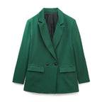 Dames Zwarte Blazer Katoen Tijdloos en Chic 15