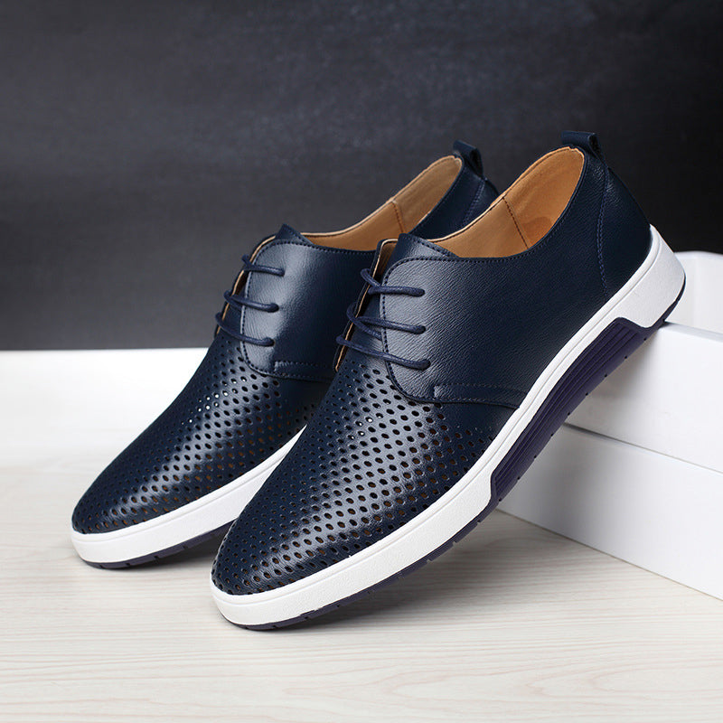 Klassieke Schoenen Voor Mannen Tijdloos Ontwerp Pasvorm