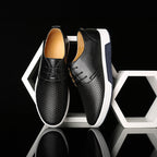 Klassieke Schoenen Voor Mannen Tijdloos Ontwerp Pasvorm