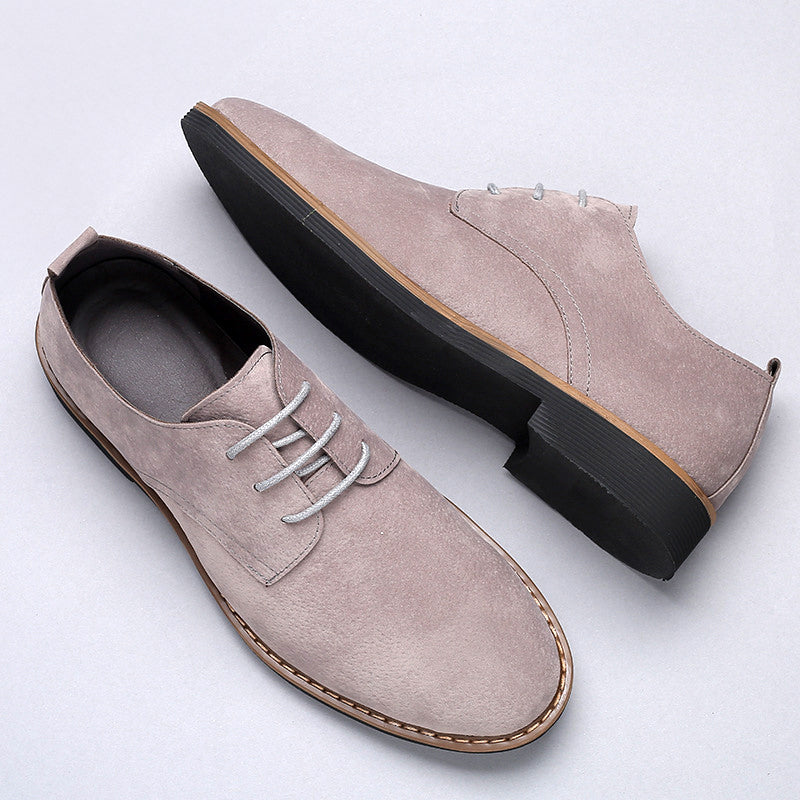 Heren Klassieke Suède Casual Buitenschoenen Dagelijks Comfort