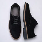 Heren Klassieke Suède Casual Buitenschoenen Dagelijks Comfort