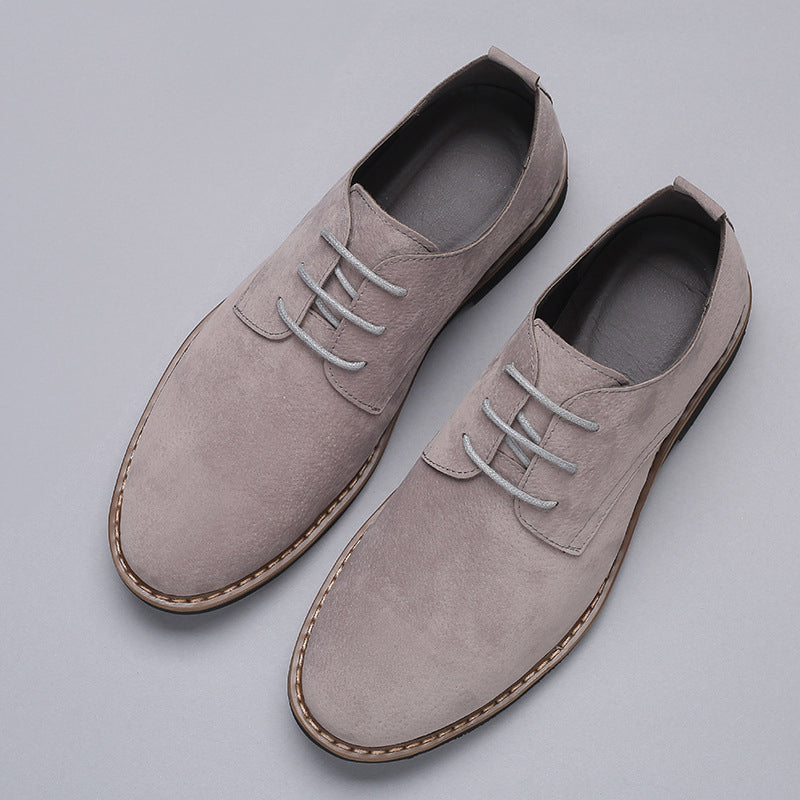 Heren Klassieke Suède Casual Buitenschoenen Dagelijks Comfort
