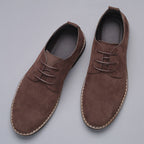 Heren Klassieke Suède Casual Buitenschoenen Dagelijks Comfort