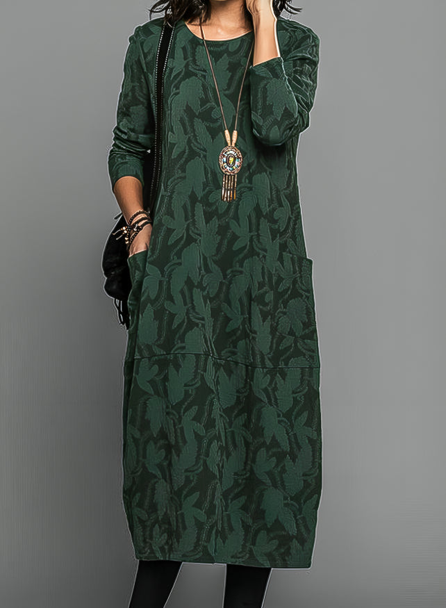 Danielle - Elegante winterjurk met zakken 1