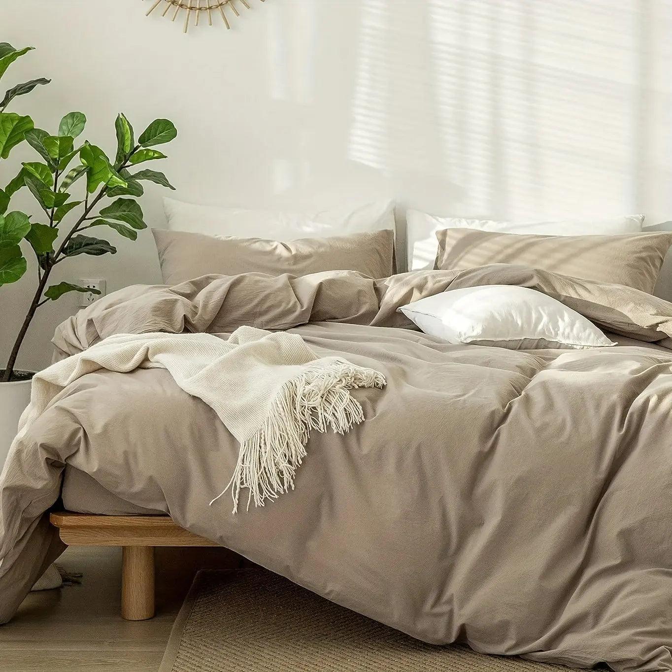 Khaki Dekbed – Stijlvol & Comfortabel Slaaptextiel