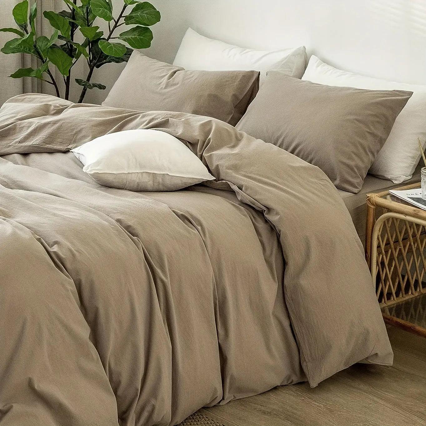 Khaki Dekbed – Stijlvol & Comfortabel Slaaptextiel