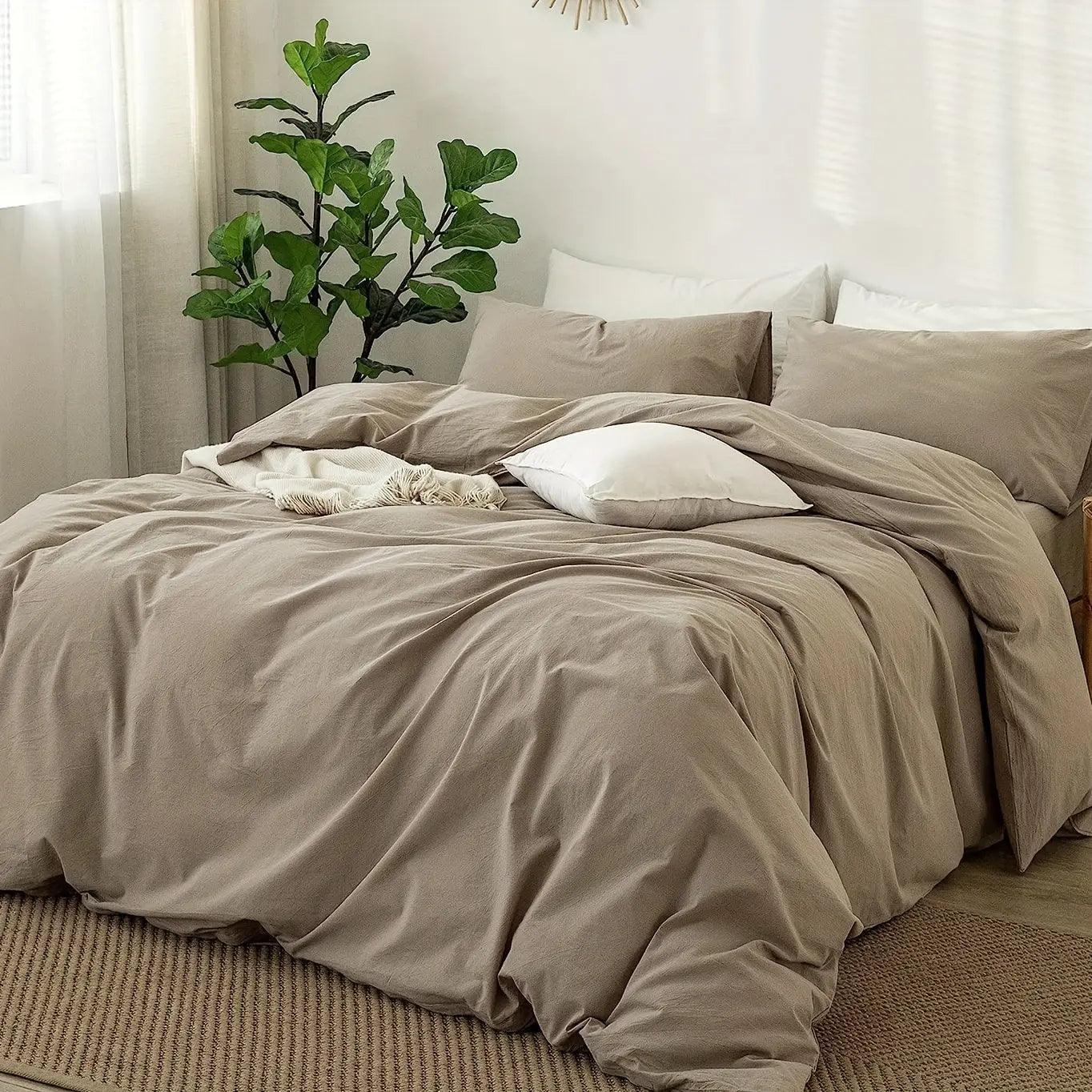 Khaki Dekbed – Stijlvol & Comfortabel Slaaptextiel