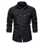 Denim herenoverhemd - Hugo 2