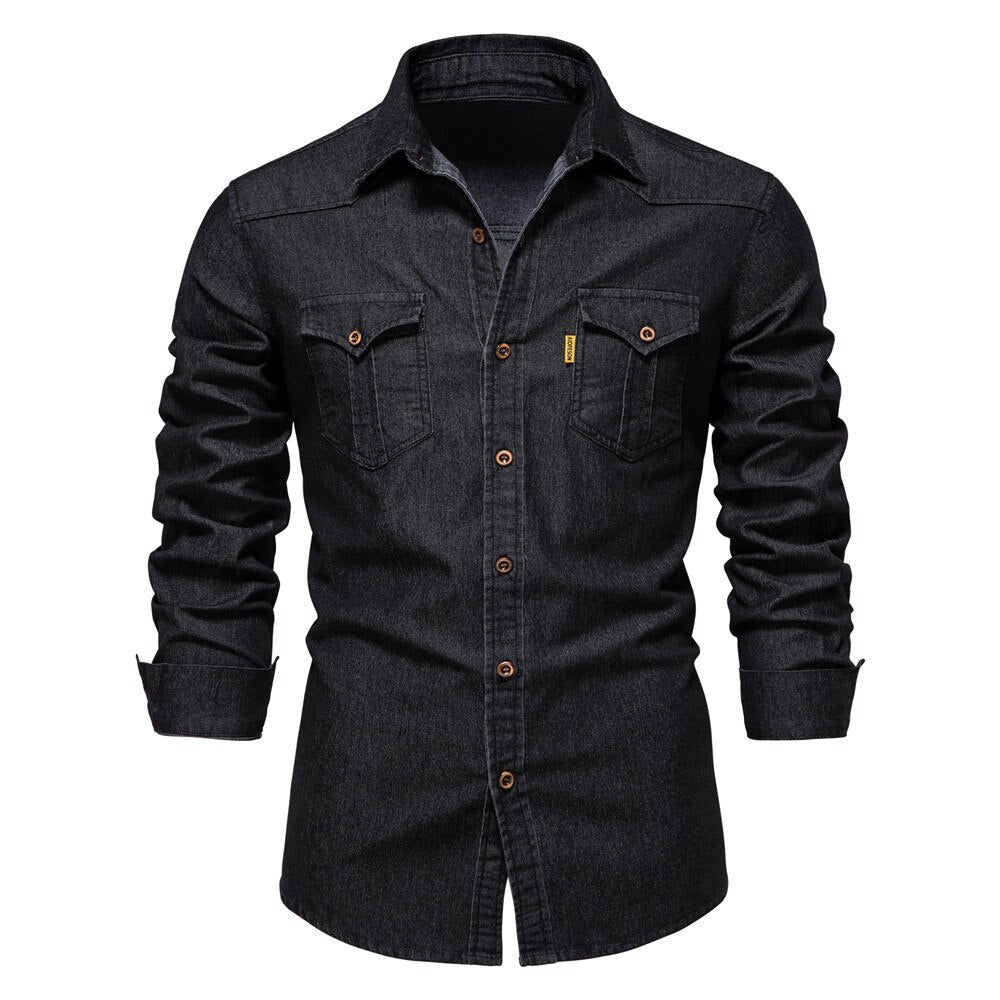 Denim herenoverhemd - Hugo 2