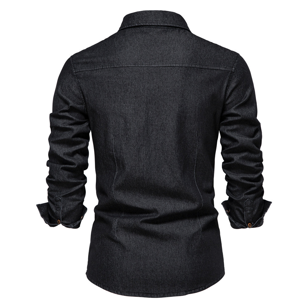 Denim herenoverhemd - Hugo 4