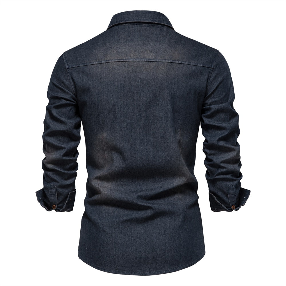 Denim herenoverhemd - Hugo 5
