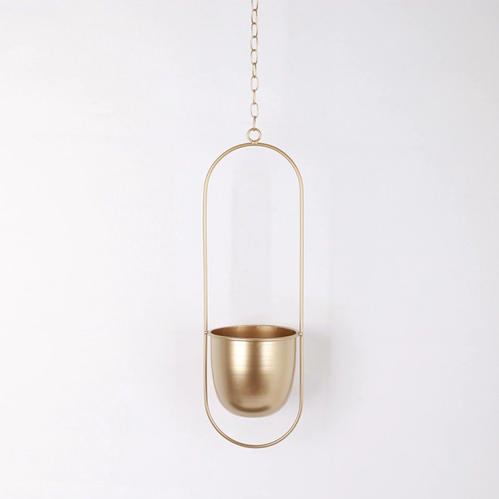 Hangende Bloempot Metalen Ketting Voor Elegante Uitstraling
