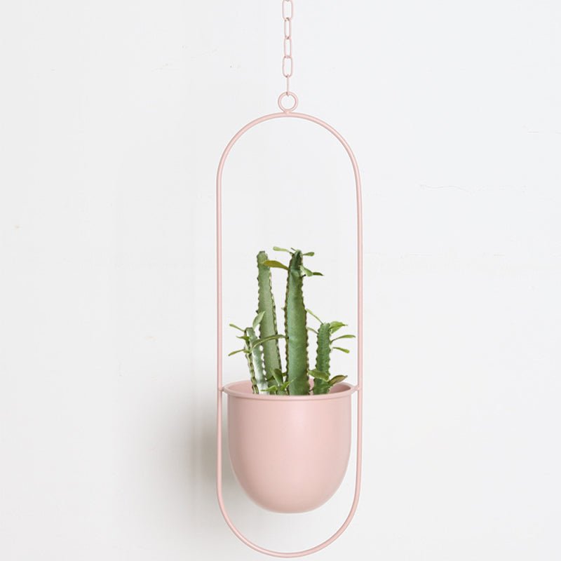 Hangende Bloempot Metalen Ketting Voor Elegante Uitstraling