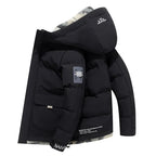 Vaste Capuchonjas Heren Parka Waterdicht Warme Stijlvol