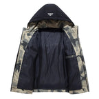 Vaste Capuchonjas Heren Parka Waterdicht Warme Stijlvol