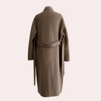 Sage - Lange winterjas voor dames