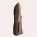 Sage - Lange winterjas voor dames