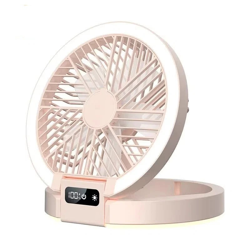 Draagbare Elektrische Ventilator met LED Display – Stil en Draadloos 6