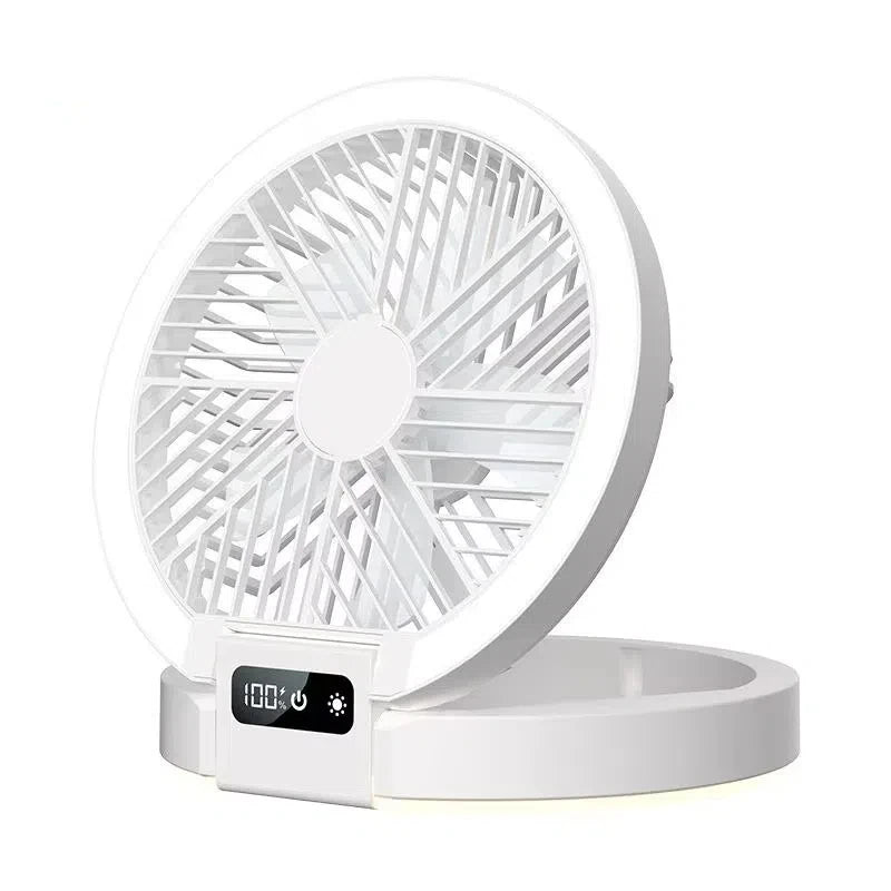 Draagbare Elektrische Ventilator met LED Display – Stil en Draadloos 7