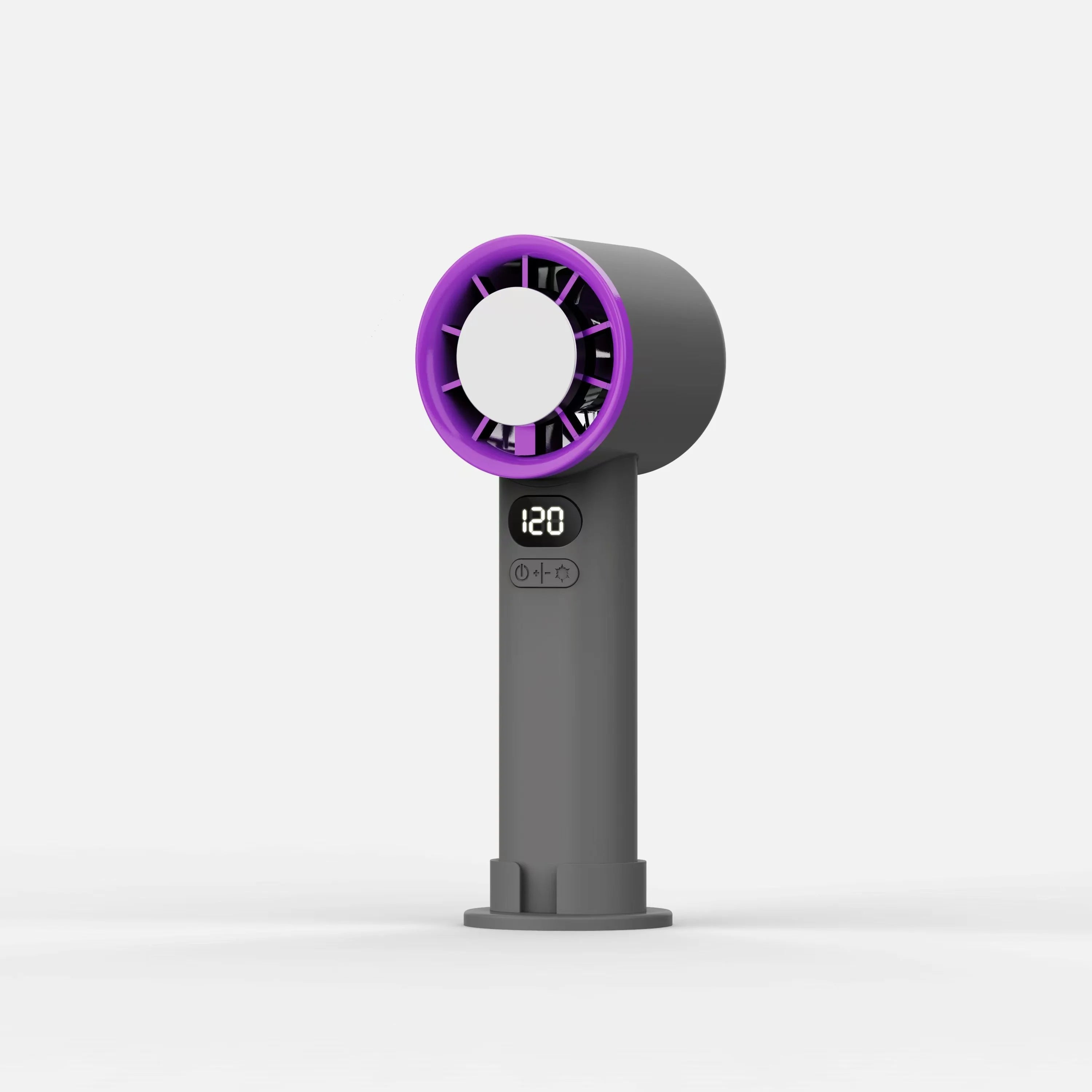 Draagbare Handventilator met 120 Windsnelheden en USB Oplaadbaar 7