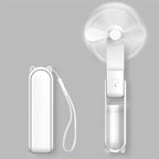 Draagbare Mini Handventilator met 2000mAh Powerbank en Vouwfunctie 9