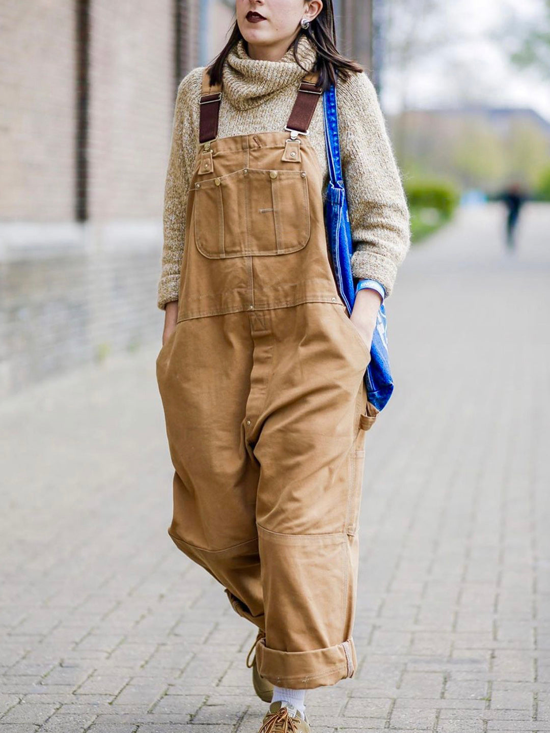 Eend Bib Overalls Canvas Werkoutfit Dungarees