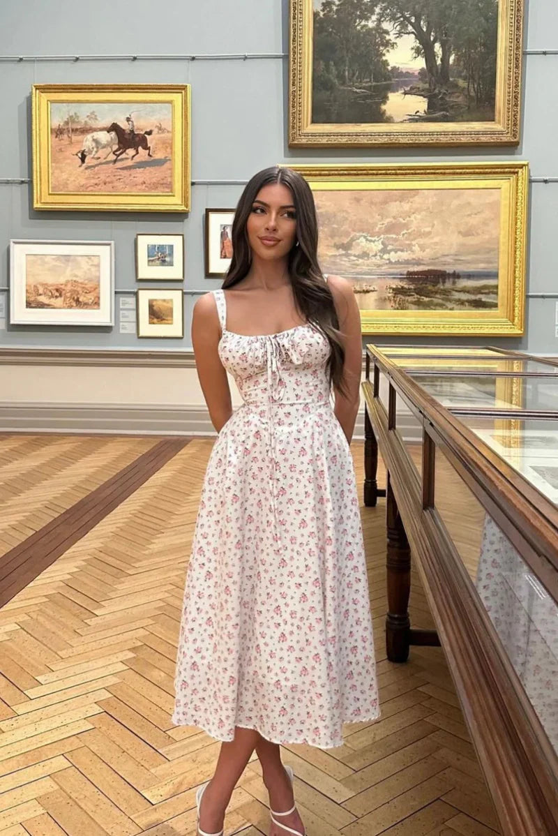 Melanie Corset Midi Jurk
