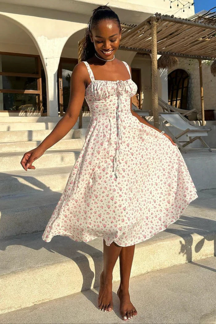 Melanie Corset Midi Jurk