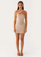 Morgan Mesh Mini Jurk