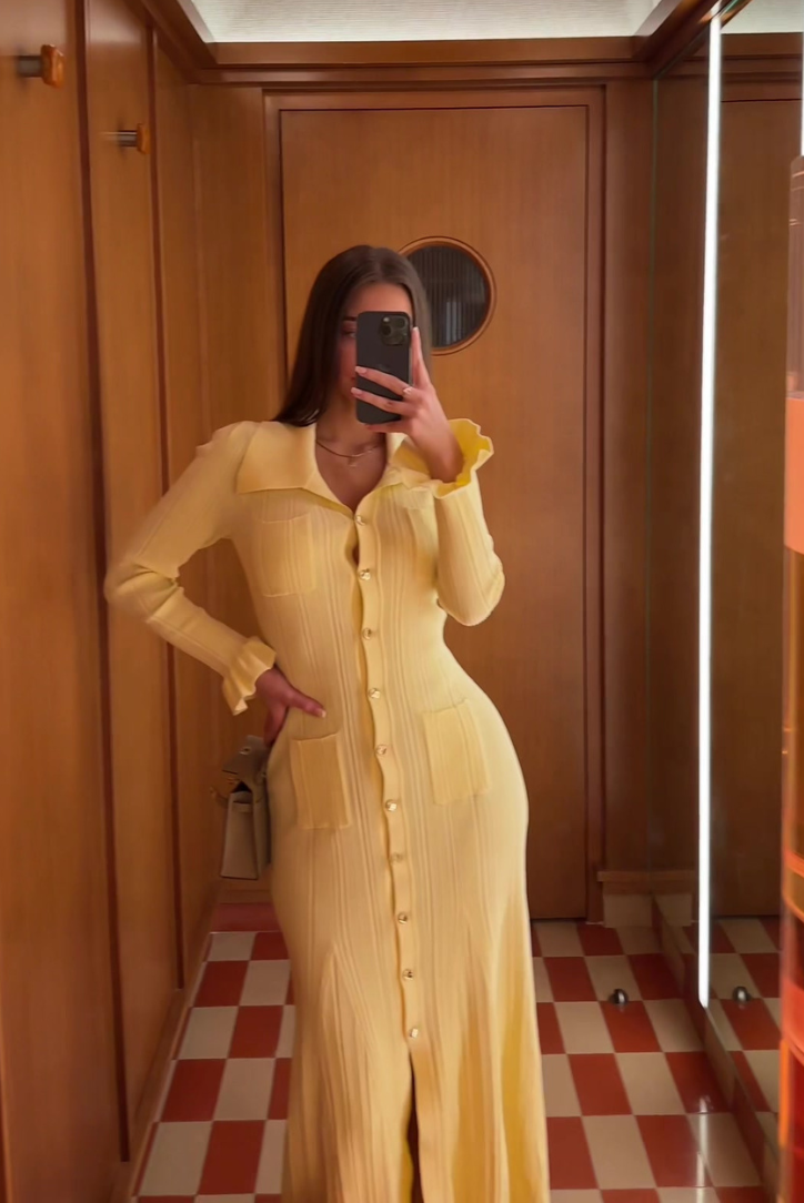 Sylvie Brei Midi-jurk