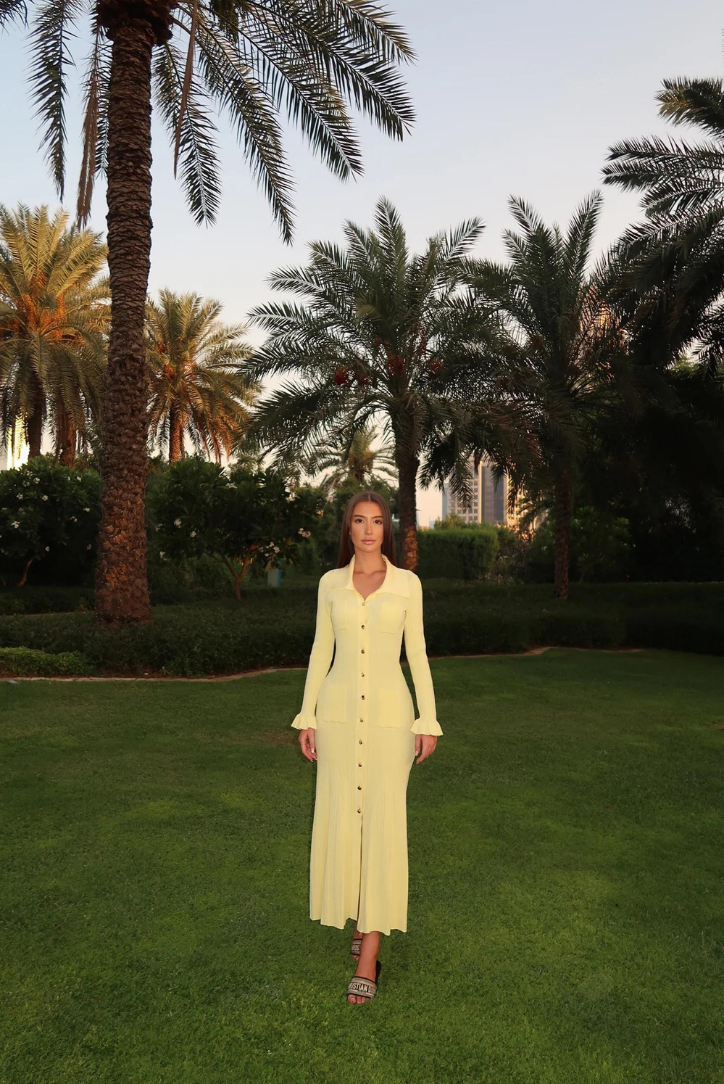 Sylvie Brei Midi-jurk