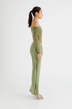 Verity Mesh Maxi Jurk