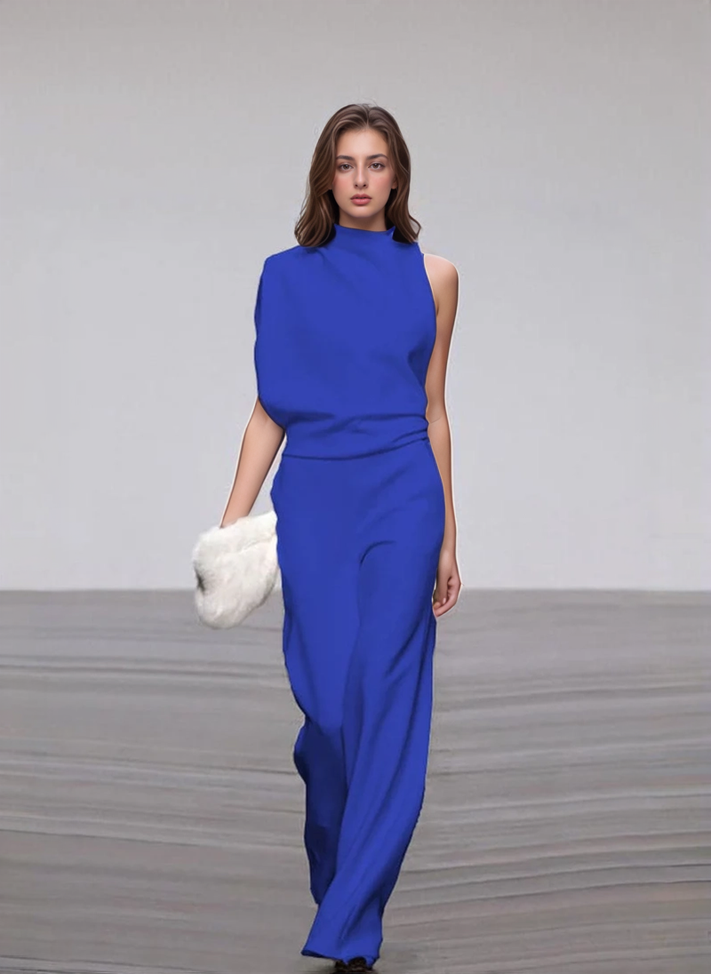 Elegante mouwloze jumpsuit voor dames - formele eendelige outfit voor speciale gelegenheden 1