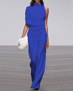 Elegante mouwloze jumpsuit voor dames - formele eendelige outfit voor speciale gelegenheden 4