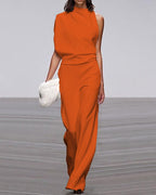 Elegante mouwloze jumpsuit voor dames - formele eendelige outfit voor speciale gelegenheden 7