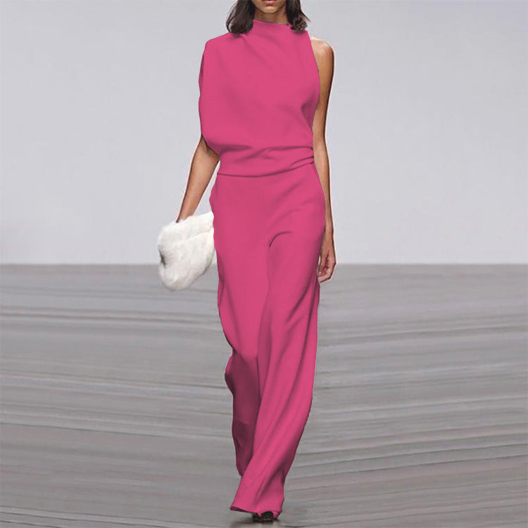Elegante mouwloze jumpsuit voor dames - formele eendelige outfit voor speciale gelegenheden 8