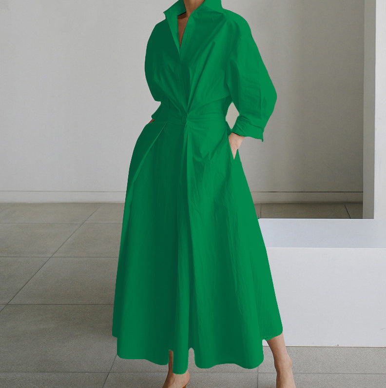 Elegante vintage-geïnspireerde damesjurk - tijdloos design, lichtgewicht stof 9