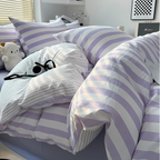 Elenorra Classic gestreepte beddengoedset 7