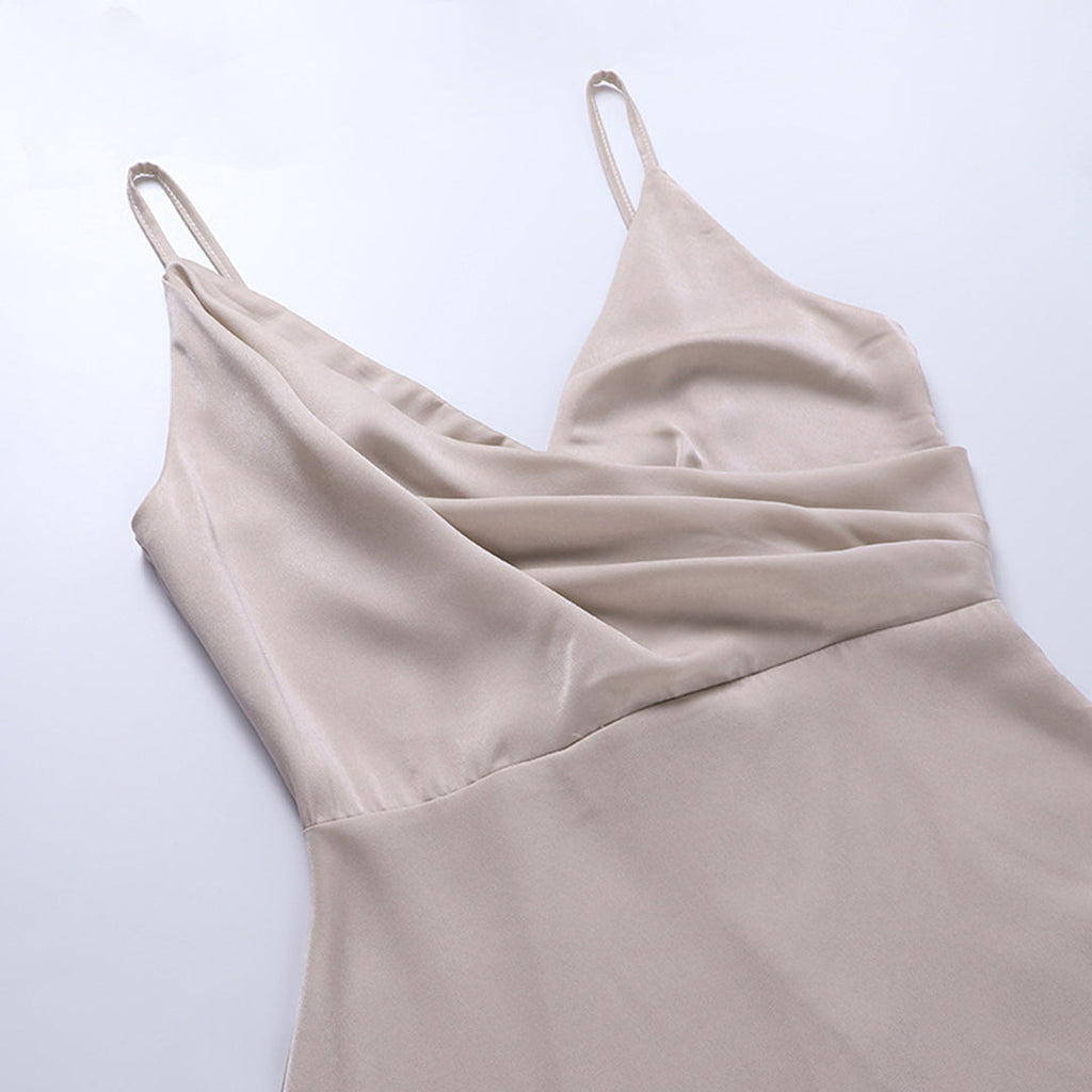 Elina Dames Elegante V-halsjurk 6