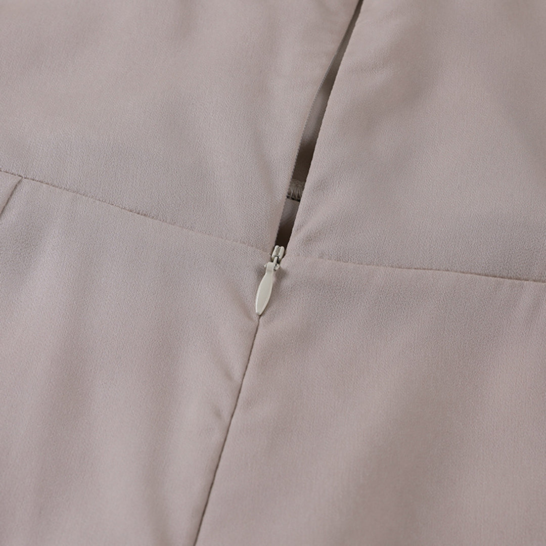 Elina Dames Elegante V-halsjurk 8