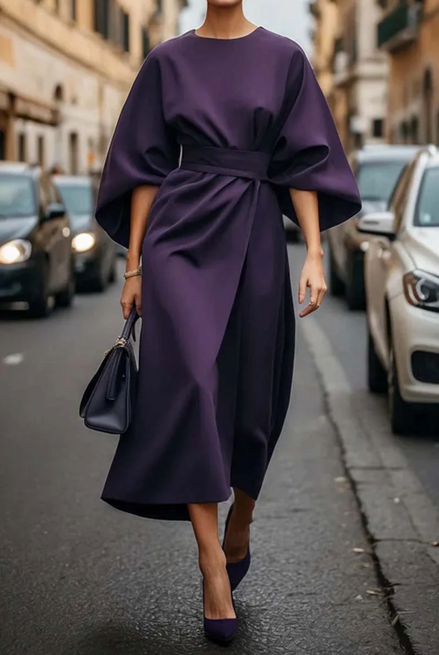 Eliza - Maxi-jurk met riem 5