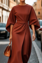Eliza - Maxi-jurk met riem 6