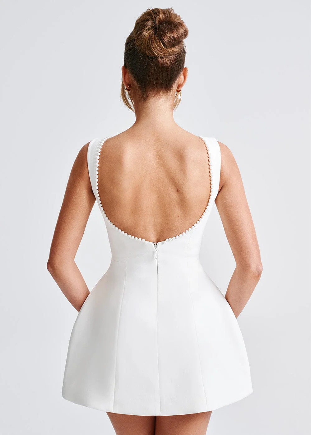 Eloisa - Parel minijurk 5