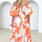 Elsi | Maxi-jurk met bloemenmotief voor dames | Zomer 5