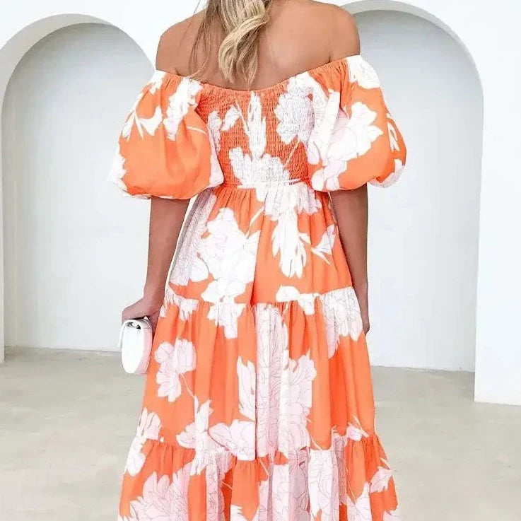 Elsi | Maxi-jurk met bloemenmotief voor dames | Zomer 5