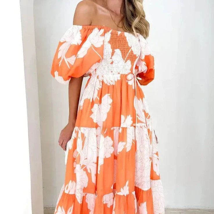 Elsi | Maxi-jurk met bloemenmotief voor dames | Zomer 6