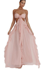 Flor Ruffle Maxi Dress
