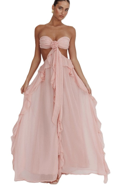 Flor Ruffle Maxi Dress